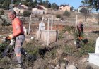 Bitki Örtüsü Altında Kaybolan Göpter Mezarlığı Temizlendi