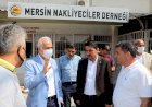 Akdeniz Belediye Başkanı Gültak, Nakliyeciler Sitesi'ni Ziyaret Etti