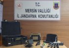 Mersin’de Kaçak Kazı Yapan Şahıslara Suçüstü Yakalandı