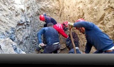 KAHRAMANMARAŞ'TA TOPRAK ALTINDA KALAN BABA VE OĞLUNUN FECİ ÖLÜMÜ