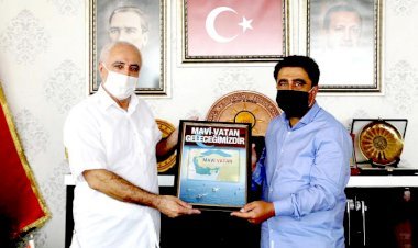 Ak Partiye Mavi Vatan Ziyareti