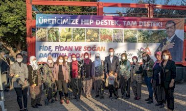 Büyükşehir, Zeytin Fidanı Dağıtımını Akdeniz’den Başlattı