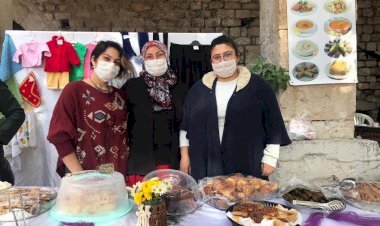 Taşhan’daki Üretici Kadınlar Stantlarını Nisa Nur İçin Açtı