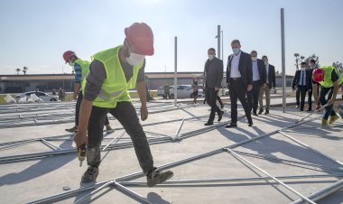 Başkan Seçer, ‘Gıda Kurutma Tesisi’ İnşaatını İnceledi