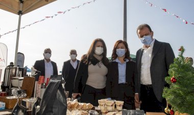 Mersin Büyükşehir’den Yılbaşı Öncesi Kadın Üreticilere Destek