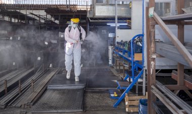 Tüm Şehir Dezenfekte Ediliyor