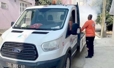 Büyükşehir, Havaların  Isınmasıyla Birlikte  İlaçlama  Çalışmalarını  Hızlandırdı