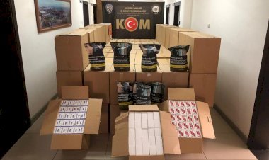 Mersin'de 3 Milyon 310 Bin Bandrolsüz Makaron Ele  Geçirildi