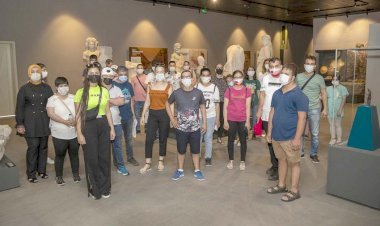 Özel  Gereksinimli  Bireyler  Arkeoloji  Müzesi’ni Gezdi