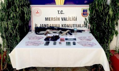 Mersin'de Uyuşturucu  Operasyonu