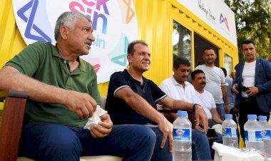 Başkan  Seçer  Ve Başkan  Karalar  Tömük’te Vatandaşlarla  Buluştu