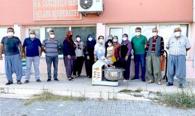 Mersin Büyükşehir Belediyesi’nden Sebil Mahallesi’ne De Hamur Yoğurma Makinesi