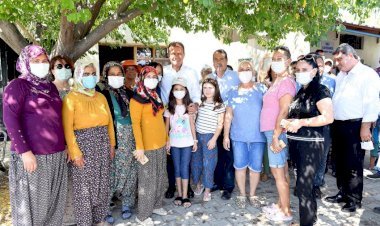 Başkan  Seçer, Silifke’nin Kırsal  Mahallelerinde  Vatandaşlarla  Buluştu