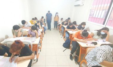 Tarsus Kurs Merkezinde Seviye Belirleme  Sınavı  Gerçekleştirildi