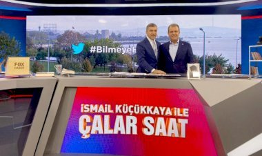 Başkan Seçer , İsmail  Küçükkaya  İle  Çalar  Saat'e Konuk  Oldu