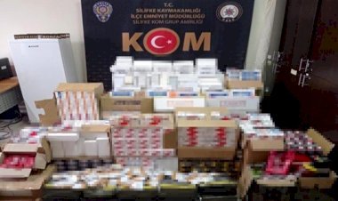 Mersin'de 203 Bin 800 Adet Makaron Ele Geçirildi