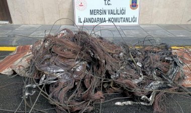 Jandarmadan Kablo Hırsızlarına Suçüstü; 2 Tutuklu”