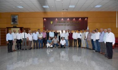 MERKEZ MAHALLE MUHTARLARI İLE TOPLANTI