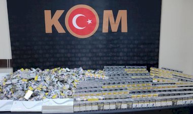 TARSUS’TA BİN 240 PAKET KAÇAK SİGARA ELE GEÇİRİLDİ