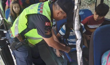 OKUL SERVİSLERİNE GENİŞ ÇAPLI DENETİM