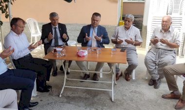 KAYMAKAMDAN TAZİYE ZİYARETİ