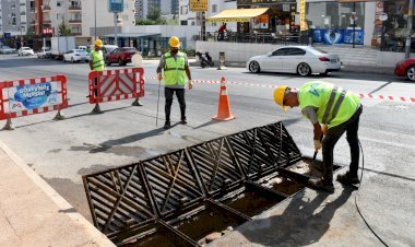 MESKİ, YOĞUN YAĞIŞLARA KARŞI ÖNLEM ALIYOR