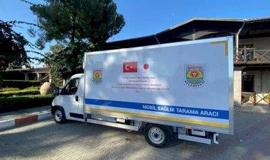 JAPONLARDAN HİBE ALMAYA HAK KAZANAN SAĞLIK ARACI