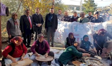 Kaymakam Otcu Kadelli Mahallesini Ziyaret Etti