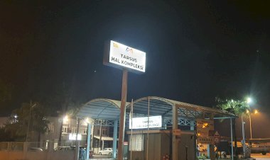 Tarsus Hal Kompleksi’nde Aydınlatma Sistemi Yapıldı