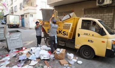ÇÖP TAKSİLER, MOBİLYA ATIKLARI İÇİN NÖBETTE
