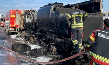 Benzin Yüklü Tankerde Facianın Eşiğinden Dönüldü