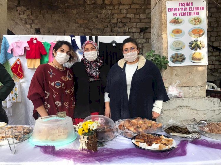 Taşhan’daki Üretici Kadınlar Stantlarını Nisa Nur İçin Açtı