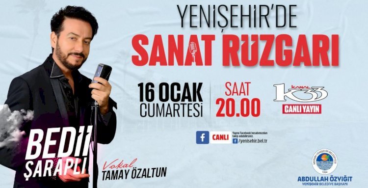 Yenişehir Belediyesinden yerel sanatçılara destek