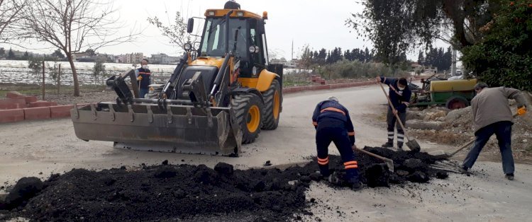 Akdeniz Belediyesi Fen İşleri Ekipleri, Her Mahalleye Hizmet Veriyor