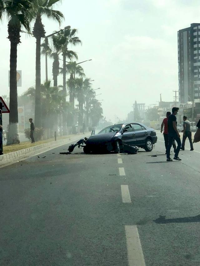 Tarsus'ta trafik kazası: 1 yaralı