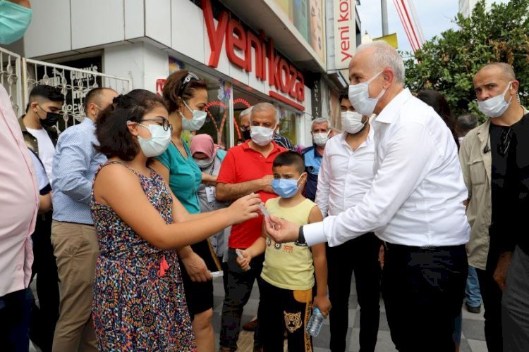 Gültak, Kuvvai Milliye Caddesi Esnafını Ziyaret Etti