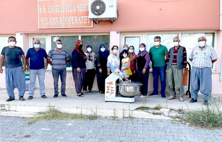 Mersin Büyükşehir Belediyesi’nden Sebil Mahallesi’ne De Hamur Yoğurma Makinesi