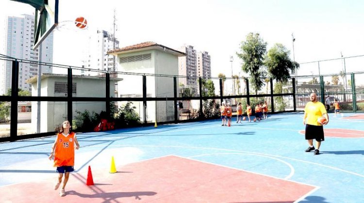 Akdeniz Belediyesi Basketbol Yaz Okulunda Çocuklar Çok Mutlu