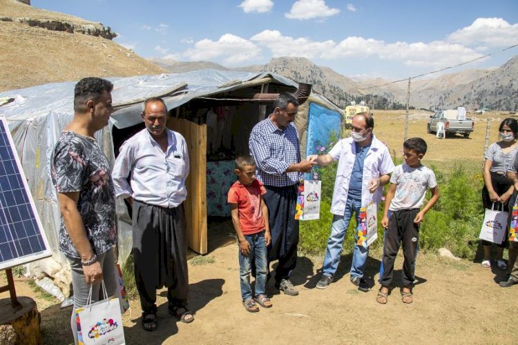 Büyükşehir, 2 Bin Rakımda  Da Yörükler’in Yanında