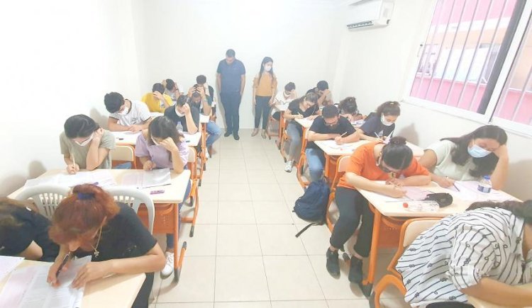 Tarsus Kurs Merkezinde Seviye Belirleme  Sınavı  Gerçekleştirildi