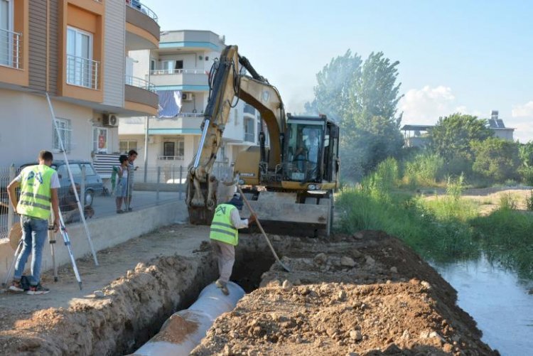 MESKİ, Tarsus’un Merkezinde Açıktan Akan Kanalı Kapattı