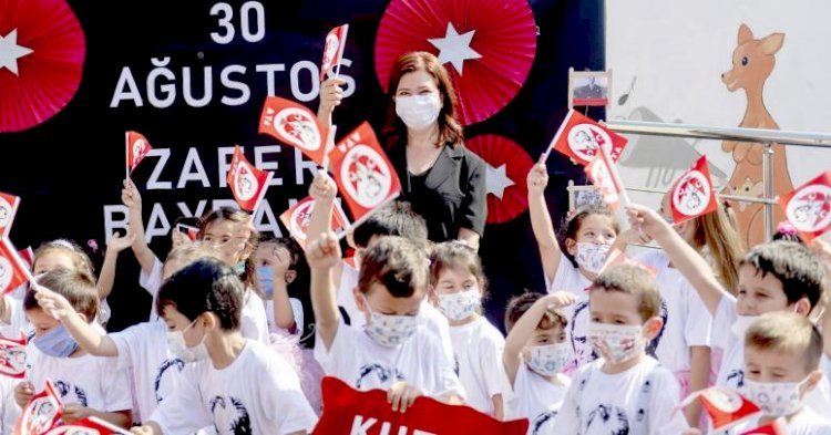 Mersin Büyükşehir’in Kreşlerinde 30 Ağustos Coşkusu