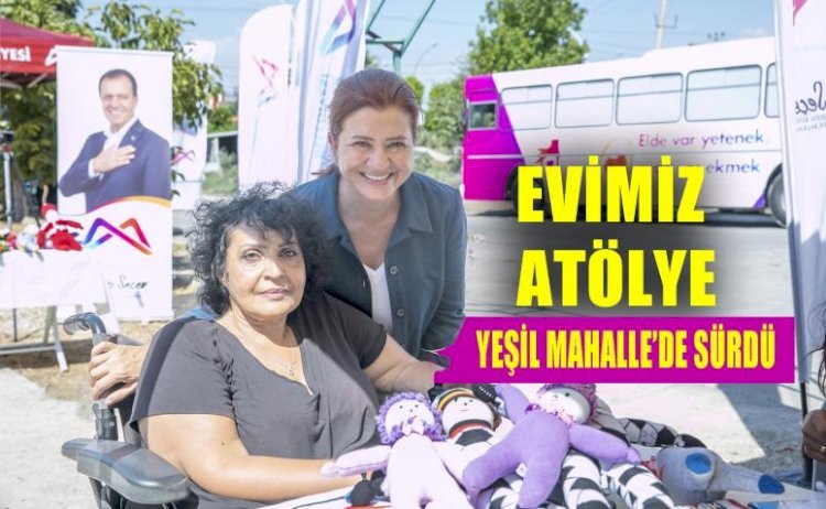 Mersin Büyükşehir’in “Evimiz Atölye” Projesi Büyüyor