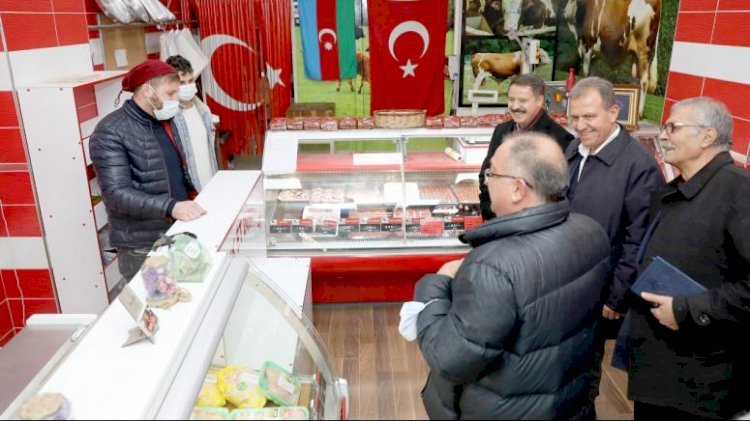 Başkan Seçer, Kayserili Esnafı Gezdi, Sorunlarını Dinledi