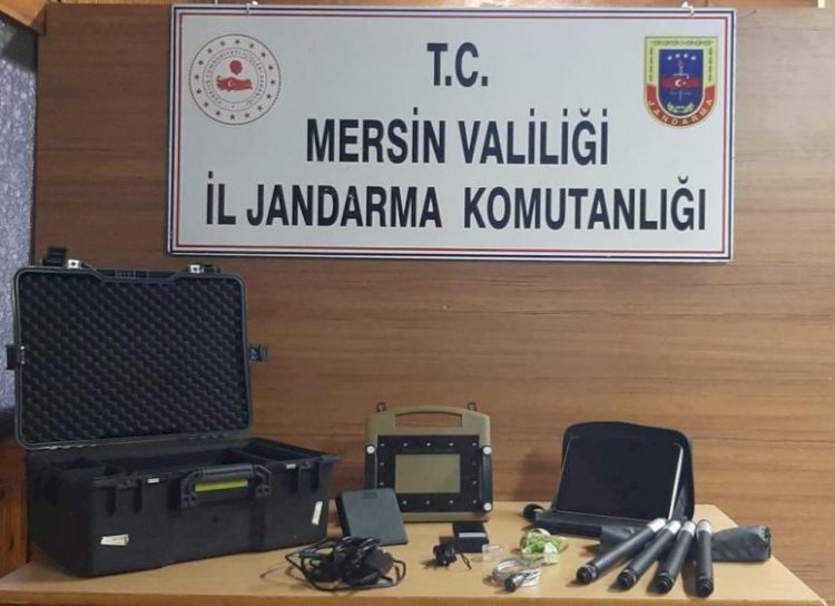 Mersin’de Kaçak Kazı Yapan Şahıslara Suçüstü Yakalandı