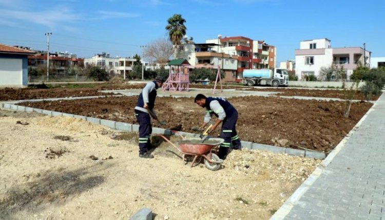 Karaduvar Mahallesi’ne Yeni Bir Çocuk Parkı Yapılıyor