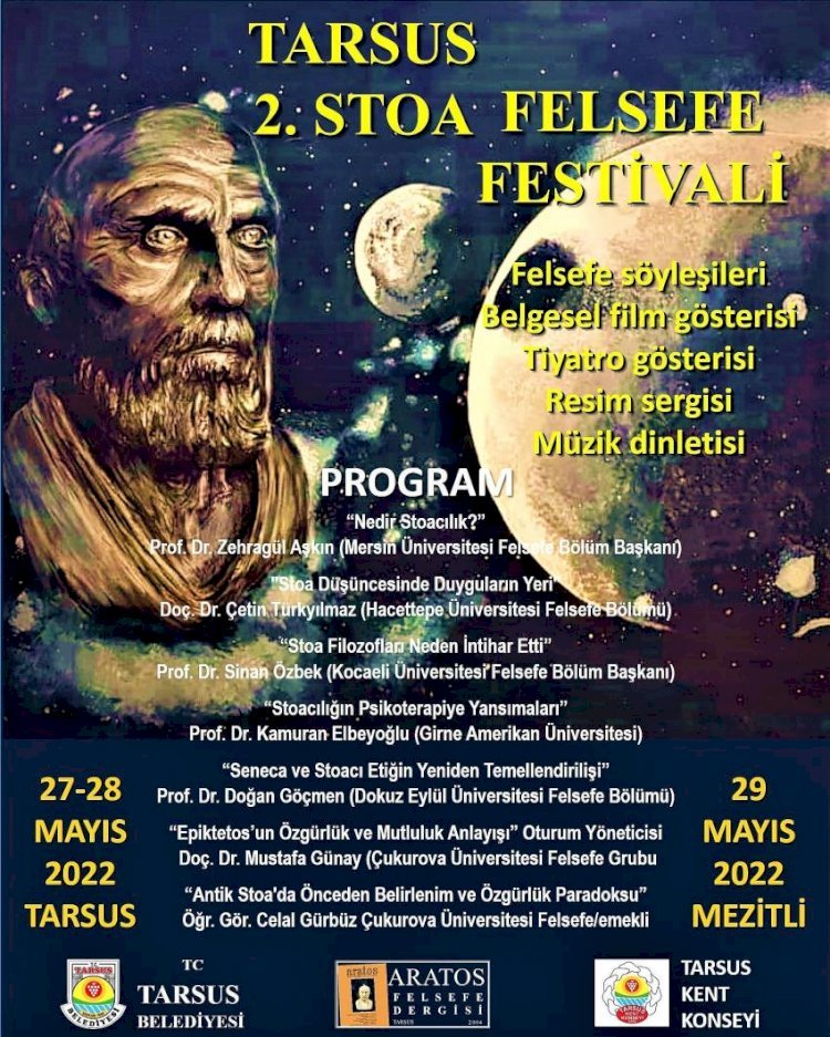 TARSUS 2. STOA FELSEFE FESTİVALİ BAŞLIYOR