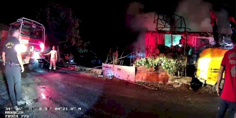 Tarsus’ta Ev Yangını: 2 Kişi Hayatını Kaybetti